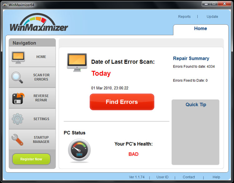SoftWare->WinMaximizer 1.1.84 (07-06-2010)